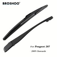 BROSHOO รถใบปัดน้ำฝนด้านหลังกลับแขนปัดน้ำฝนกระจกหน้าสำหรับเปอโยต์207 Hatchback (2009 355มิลลิเมตรอัตโนมัติจัดแต่งทรงผม