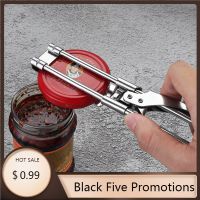 Can Opener Creative Adjustable Stainless Steel Kitchen Tools Manual Jar Bottle Opener Multifunction Accessories Home Gadgets