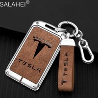 ปลอกหุ้มกุญแจรีโมตการ์ด NFC รถยนต์,กระเป๋าป้องกันแบบเต็มรูปแบบสำหรับ Tesla Model 3 Y พวงกุญแจ Keyless Accessories