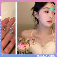 925เข็มเงินรักเพชรต่างหูสุภาพสตรีเทรนด์ใหม่ S Tud E Arrings พรีเมี่ยมต่างหู HELLOGIRLJEWELRY