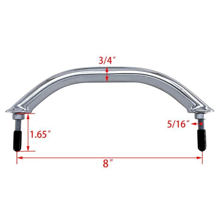 boat-accessories-parts-kits-marine-8-inch-marine-stainless-steel-grip-handle-deck-handrail