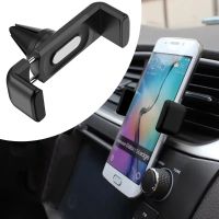 Car Phone Holder Universal Gravity Car Mini Phone Holder Auto Air Outlet Mount Clip Rotatable Bracket Auto Interior Accessories