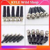 KYLE Wild Shop BNC Male plug adapter Twist-on Coaxial RG59 Cable for CCTV Camera Video/AUDIO Connector adaptor