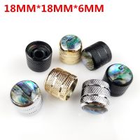 1 Pcs Electric Guitar Bass Tone And Volume Metal Electronic Control Abalone Knobs Potentiometer Cap Made In Korea NP011 Guitar Bass Accessories