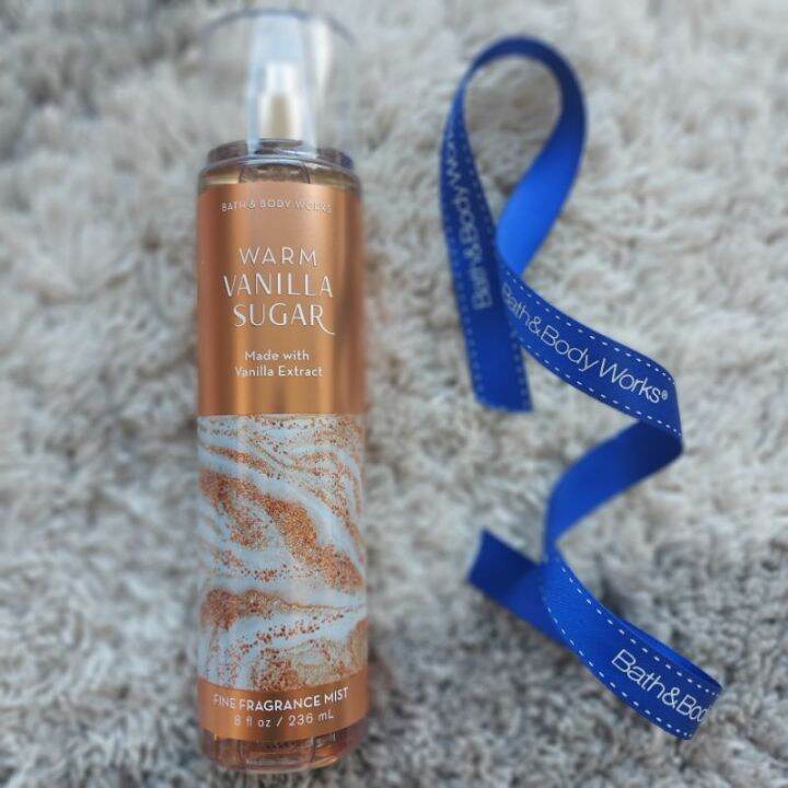 Original Bath & Body Works USA Warm Vanilla Sugar Fine Fragrance Mist ...