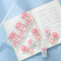 6pcs Ins 30m Cat Paw Design Correction Tapes Kawaii  White Out Correction Band for School Korean Stationery Office Supplies Correction Liquid Pens