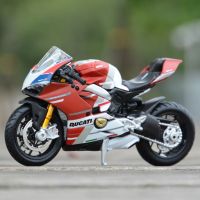 โมเดลมอเตอร์ไซค์ โมเดลรถจักรยานยนต์ โมเดลยานพาหนะ สำหรับสะสม Ducati Panigale V4 S Corse ของเล่น ขนาด 1:18 สวยสมจริง คุ้มค่า น่าสะสม