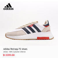 【รูปแบบต่าง ๆ】adidas ไลฟ์สไตล์ รองเท้า Retropy F2 สีเทา 3 กิจกรรม ใช้งบน้อยซื้อรองเท้าที่มีคุณภาพสูง