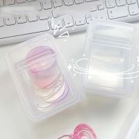 hot！【DT】卐✼☒  Transparent Plastic Storage 3 inch Photocards Small Card Desk Organizer Classification Stationery