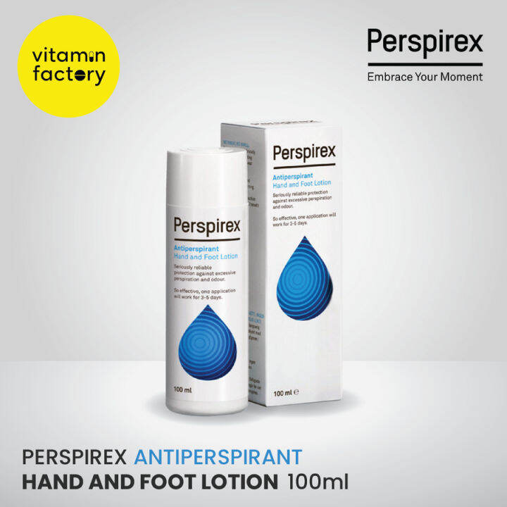 Perspirex Hand and Foot Lotion Antiperspirant 100ml Lazada Indonesia
