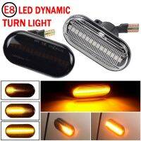 For Renault Clio 1 2 KANGOO MEGANE ESPACE TWINGO MASTER Led Dynamic Side Marker Turn Signal Light for Nissan Opel Smart FORTWO