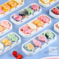 【Ready Stock】 ◐℗ C14 Popsicles Mould Silicone Popsicle Molds Ice Pop Mold Homemade Frozen Baby Popsicles Maker DIY For Kids