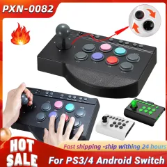 4 em 1 usb wired game joystick retro arcade console rocker luta controlador  jogos joysticks para