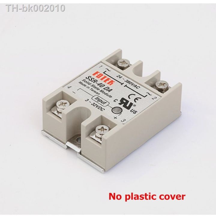 25a-dc-control-ac-ssr-relay-single-phase-dc-to-ac-25da-3-32vdc-220v-white-shell-solid-state-relay-ssr-25da