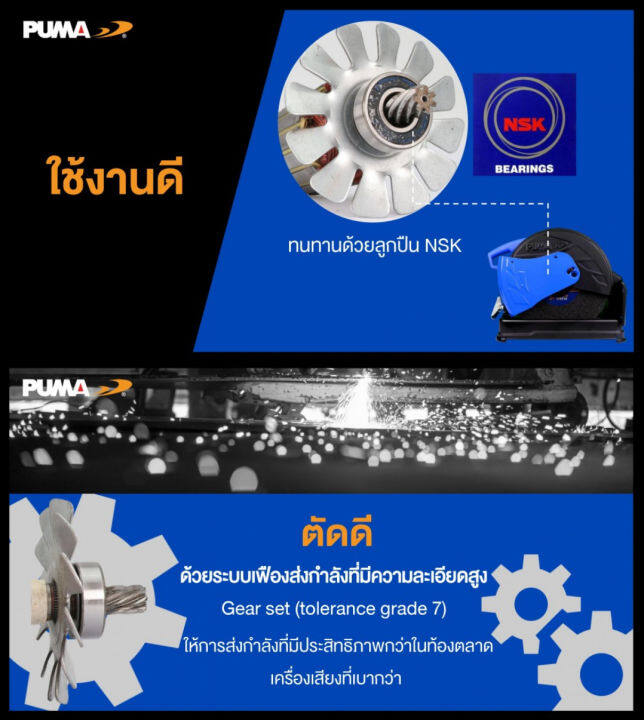 แท่นตัดไฟเบอร์-แท่นตัดเหล็ก-ขนาด-14-นิ้ว-กำลัง-2300วัตต์-ความเร็ว-4000รอบ-นาที-puma-รุ่น-pm-1421c-รับปประกัน-1ปี