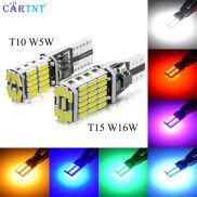 CarTnT 1 Chiếc Bóng Đèn Led T10 W5W T15 W16W Bóng Đèn Pha Ô Tô Đèn NỘI