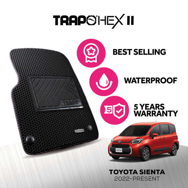 Trapo Hex Car Mat Toyota Sienta (2022 Present) Lazada Singapore