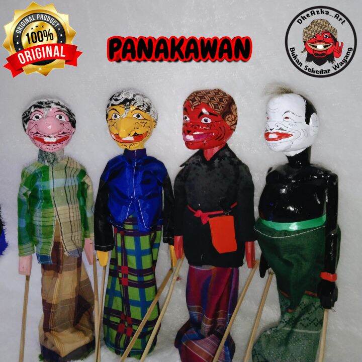 Wayang Golek PUNAKAWAN 1Set (4Golek) Kualitas PK/Biasa | Lazada Indonesia