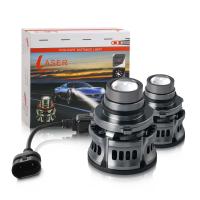 [ANYA Auto Parts] 2x ยานยนต์ H7 9006เลเซอร์ไฟหน้าหลอดไฟเลนส์แสงอัตโนมัติ LED ไฟหน้าโปรเจคเตอร์ไฟตัดหมอกการปรับเปลี่ยนรถ Healight H11 9005