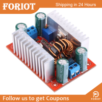 Foriot  ดีมอร์ DC 400W 15A สเต็บูสต์คอนเวอร์เตอร์คงที่แหล่งจ่ายไฟปัจจุบันไดรเวอร์ LED 8.5-50V เป็น10-60V โมดูลติดตั้งชาร์จแรงดันไฟฟ้า