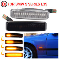 ไฟเลี้ยวด้านข้างสำหรับ BMW 5 Series M5 LED Dynamic Repeater ลำดับโคมไฟ Flasher Blinker 1995-2003