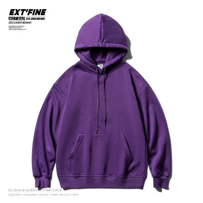 HybSkr Harajuku Basic Hoodies  Men Casual Hooded Sweatshirts Solid Color Oversized Hoodie Male Loose Pullovers Tops