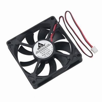 100Pcs Gdstime Two Wires 2Pin DC 24V 80mm 80x80x15mm 8cm Motor Cooler PC Case Brushless Cooling Fan 80mmx80mmx15mm Cooling Fans