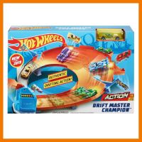 สินค้าขายดี!!! ของเล่น ชุดเซตราง รถแข่ง ฮอต เวล Hot Wheels Drift Master Champion Vehicle Racing Playset วิว วิล ของแท้ ของเล่น โมเดล โมเดลรถ ของเล่น ของขวัญ ของสะสม รถ หุ่นยนต์ ตุ๊กตา โมเดลนักฟุตบอล ฟิกเกอร์ Model