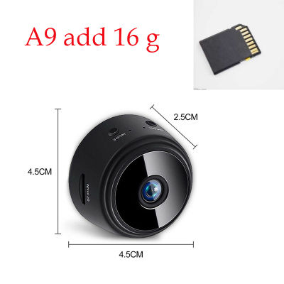 Hid den Camera A9 Mini Camera 1080P HD Security Remote Control Night Vision Mobile Detection Video Surveillance Wifi Camera