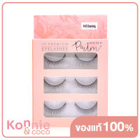 Selected by Prim 3D Premium Eyelashes 3 Pairs #P-07 Charming ซีเล็คท์ บาย พริ้ม ขนตาปลอมสามมิติ คุณภาพสูง เส้นขนตาเรียวบาง