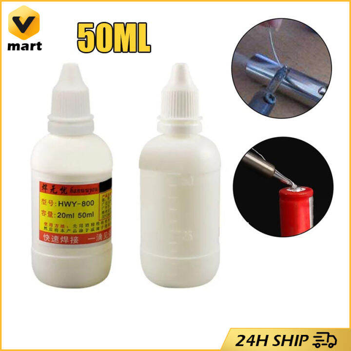 50ml Stainless Steel Flux Soldering Paste Liquid Solder Tool Quick
