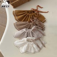 【DT】hot！ 2Pcs Korea Print Baby Bibs Burb Soft Cotton Infant Feeding