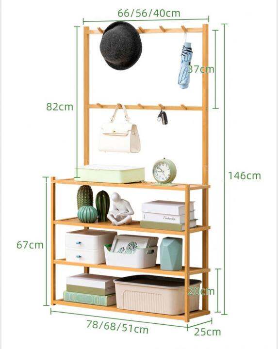 standing-coat-rack-household-entryway-hanger-shoe-rack-for-the-hallway-floor-hanger-shelf-for-shoes-hat-stand-bamboo-furniture