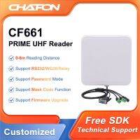 CF661 CHAFON 5-6M Uhf Rfid Prime เครื่องอ่านระยะไกลเสาอากาศ6Dbi RS232 WG26อีเทอร์เน็ตสำหรับการจัดการยานพาหนะ