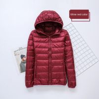 ร้อน, ร้อน★Off-season clearance fall/winter plus size hooded down jacket ladies short Korean slim thin student loose jacket