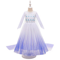 Girls Cosplay Cartoon Princess Dress Childrens Day Birthday Party Mesh Dresses Flower Girls Dress Christmas Halloween Costume