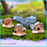 mazalan 1pcs Random Resin บ้านตุ๊กตาขนาดเล็กตกแต่งสวนตกแต่งกลางแจ้ง accessorie