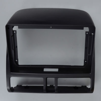 2 DIN นำทางวิทยุสเตอริโอ Fascia แผงกรอบ Trim Fit สำหรับ Honda CRV 2002 2003 2004 2005 2006สีดำ ABS