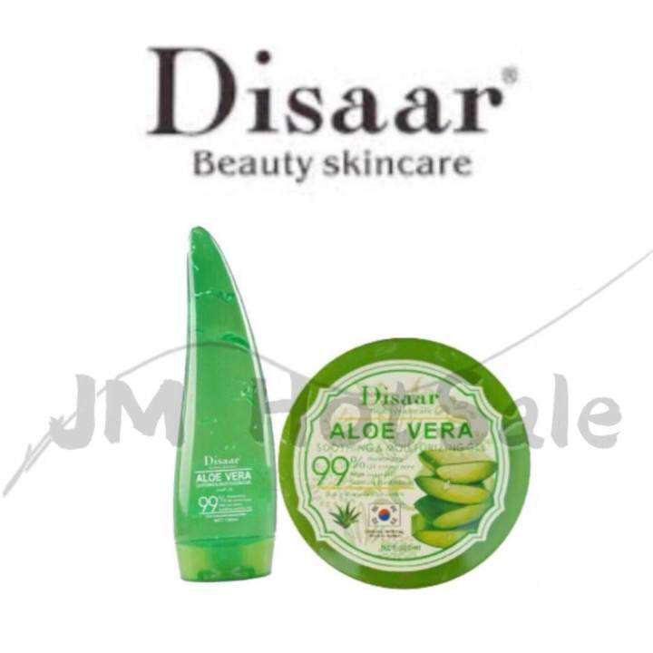 (2in1) Disaar 250ML + 300ML ALoe vera Soothing & Moisturizing Gel