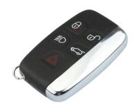 4 1ปุ่มสมาร์ทกรณีเชลล์กุญแจรีโมทสำหรับจากัวร์ XE XF XJ F-TYPE Fob ปกที่สำคัญ