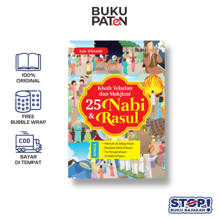 BUKU KISAH TELADAN DAN MUKJZAT 25 NABI DAN RASUL - BUKU BIJAK | Lazada ...