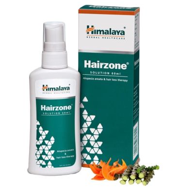 Himalaya Hairzone Solution 60 ml. สเปรย์บำรุงผม ลดผมขาดหลุดร่วง