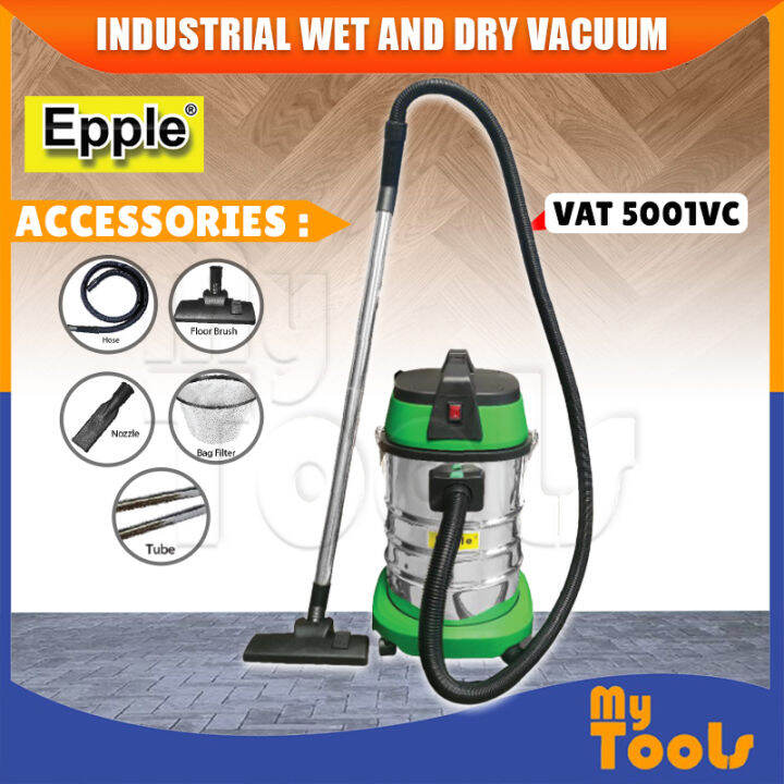 Mytools Epple Industrial Wet and Dry Vacuum Cleaner VAT 5001VC Heavy