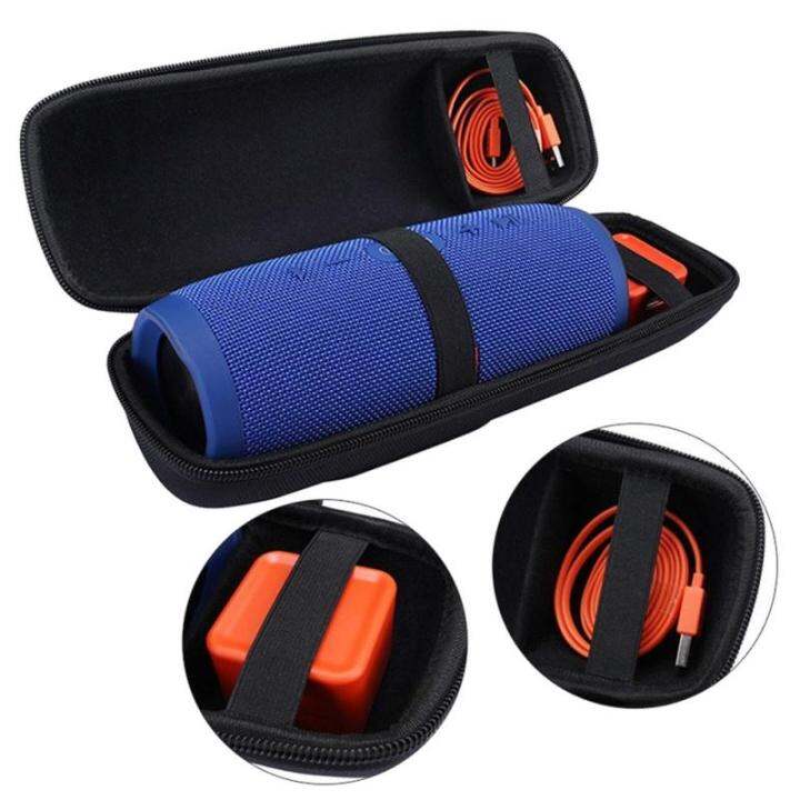 heyapan-ready-stock-portable-hardเคสหุ้มพกพากระเป๋าเก็บของสำหรับjbl-charge-3ลำโพงบลูทูธไร้สาย-สายคล้องไหล่