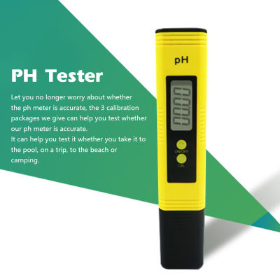 น้ำตัวทดสอบคุณภาพ PH มิเตอร์พีเฮชการวัด PH Tester ปากกา