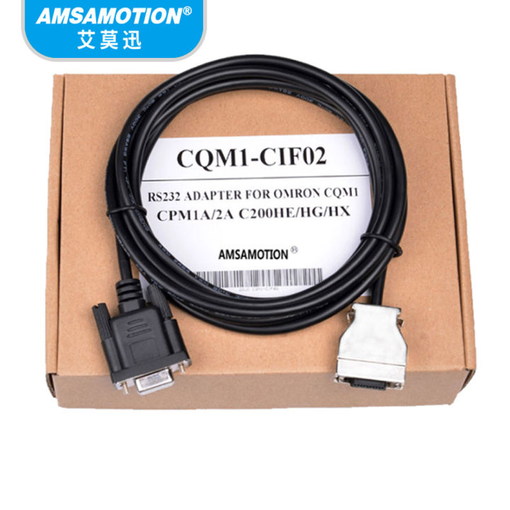 usb-cif02สำหรับomron-cqm1-cif02-usb-to-rs232-cpm1-cpm1a-cpm2a-cpm2ah-c200hs-seriesเขียนโปรแกรมพีแอลซีสายข้อมูลเคเบิล