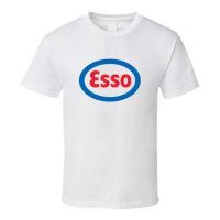 เสื้อยืดคอก ลมแขนสั้นลายโลโก้ esso Imperial  LS0D