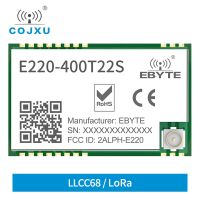 EBYTE E220 400T22S 433MHz LoRa Module 22dBm ISM band Wireless UART Module SMD IPEX Antenna Anti interference Long Distance