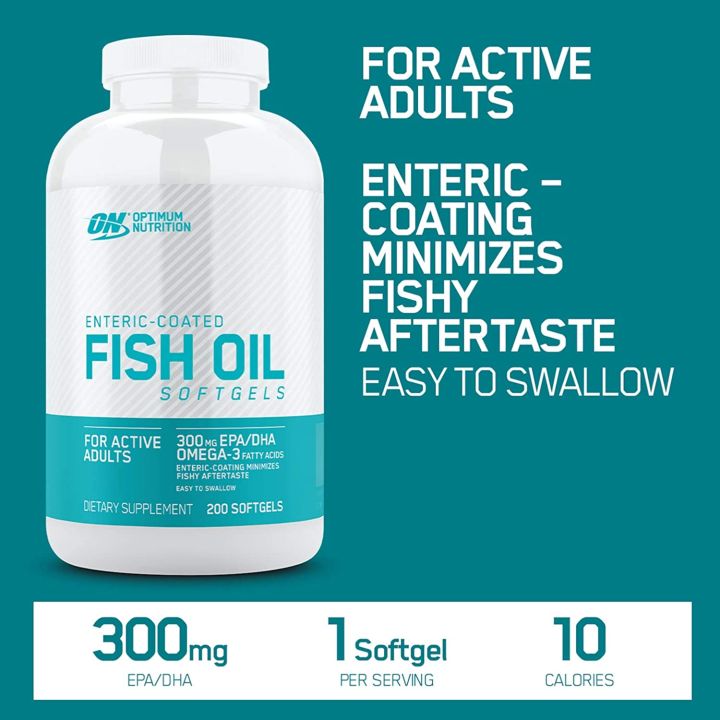 น้ำมันปลา-enteric-coated-fish-oil-300-mg-epa-dha-omega-3-100-softgels-optimum-nutrition