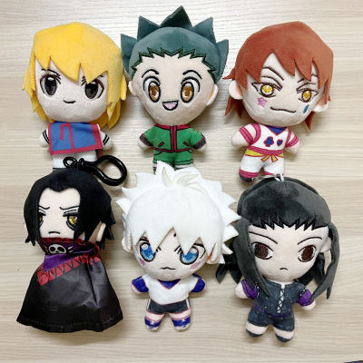 13cm Hunter Plush Doll Killua Zoldyck Gon Freecss Kurapika Hisoka Kulolo Illumi Feitan Poto Stuffed Plu Pendant Keychain